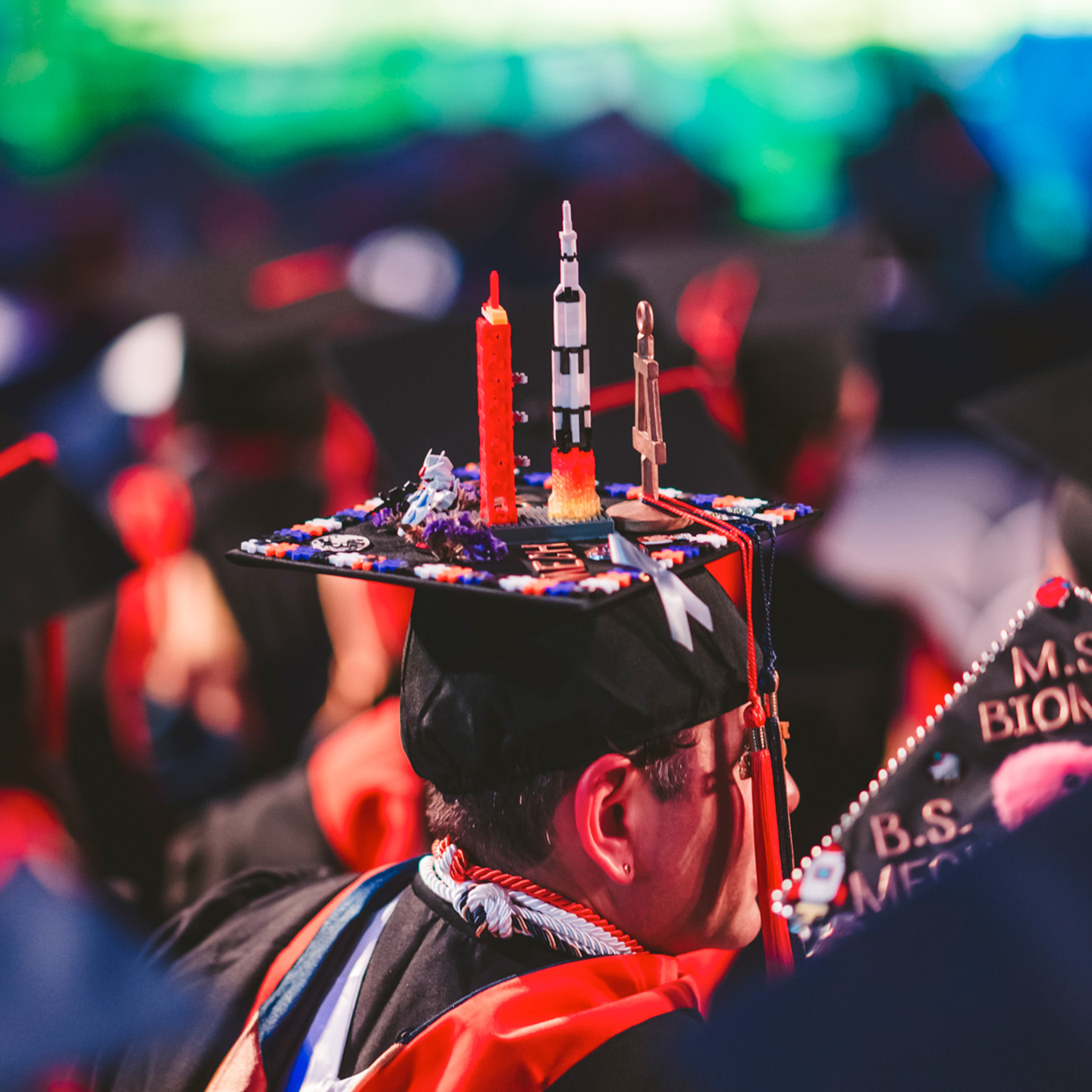 What not to do when decorating your cap for commencement. 
